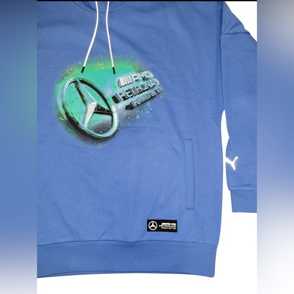 Puma Mercedes AMG Petronas F1 Street Hoodie - Picture 2 of 9